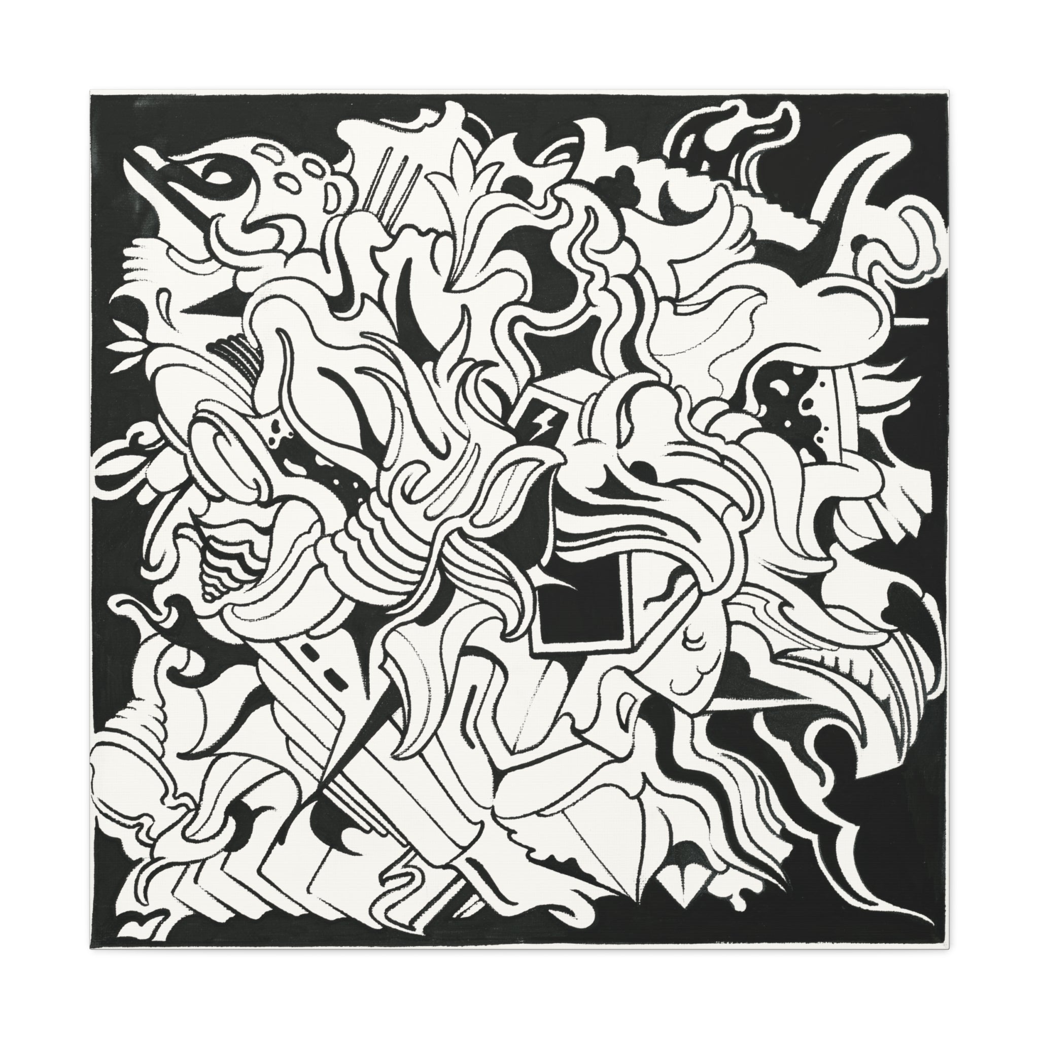 System - Canvas Print