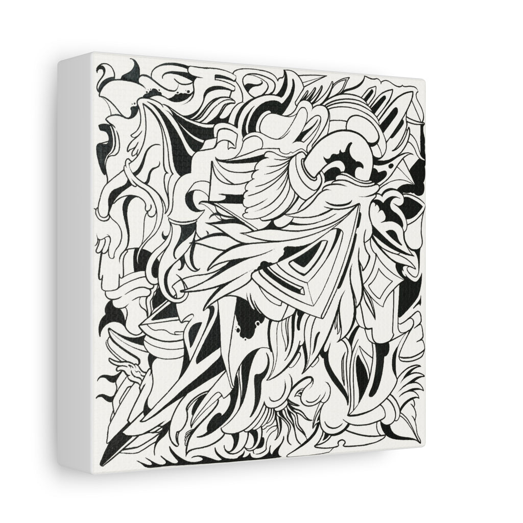 Crossing Lines - Canvas Print