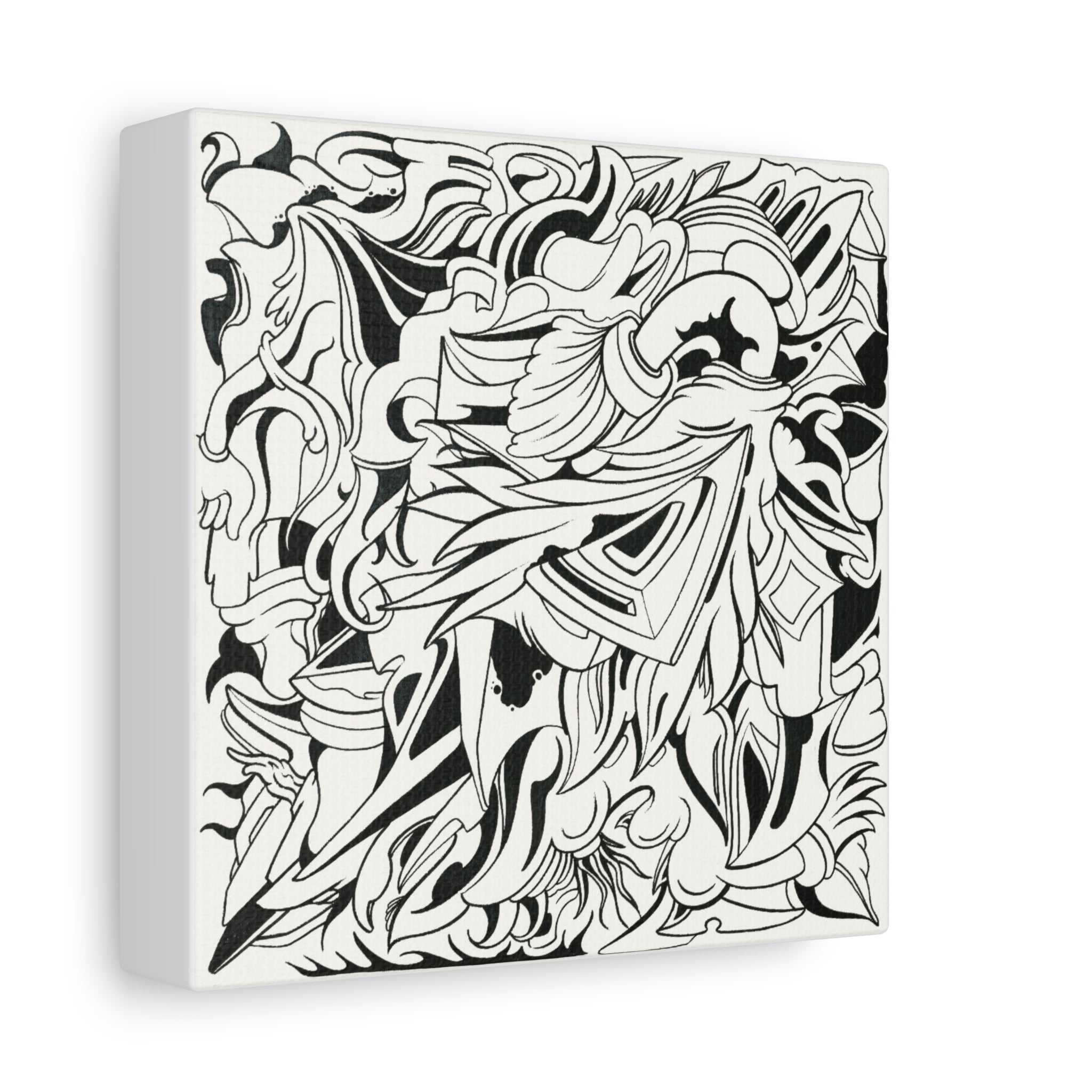 Crossing Lines - Canvas Print