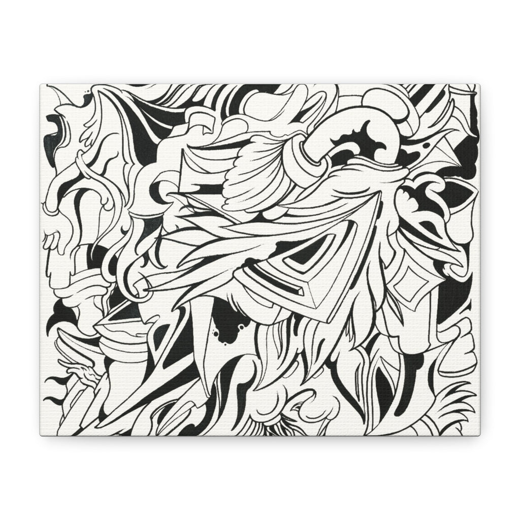 Crossing Lines - Canvas Print