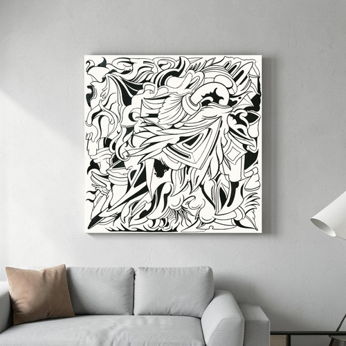Crossing Lines - Canvas Print