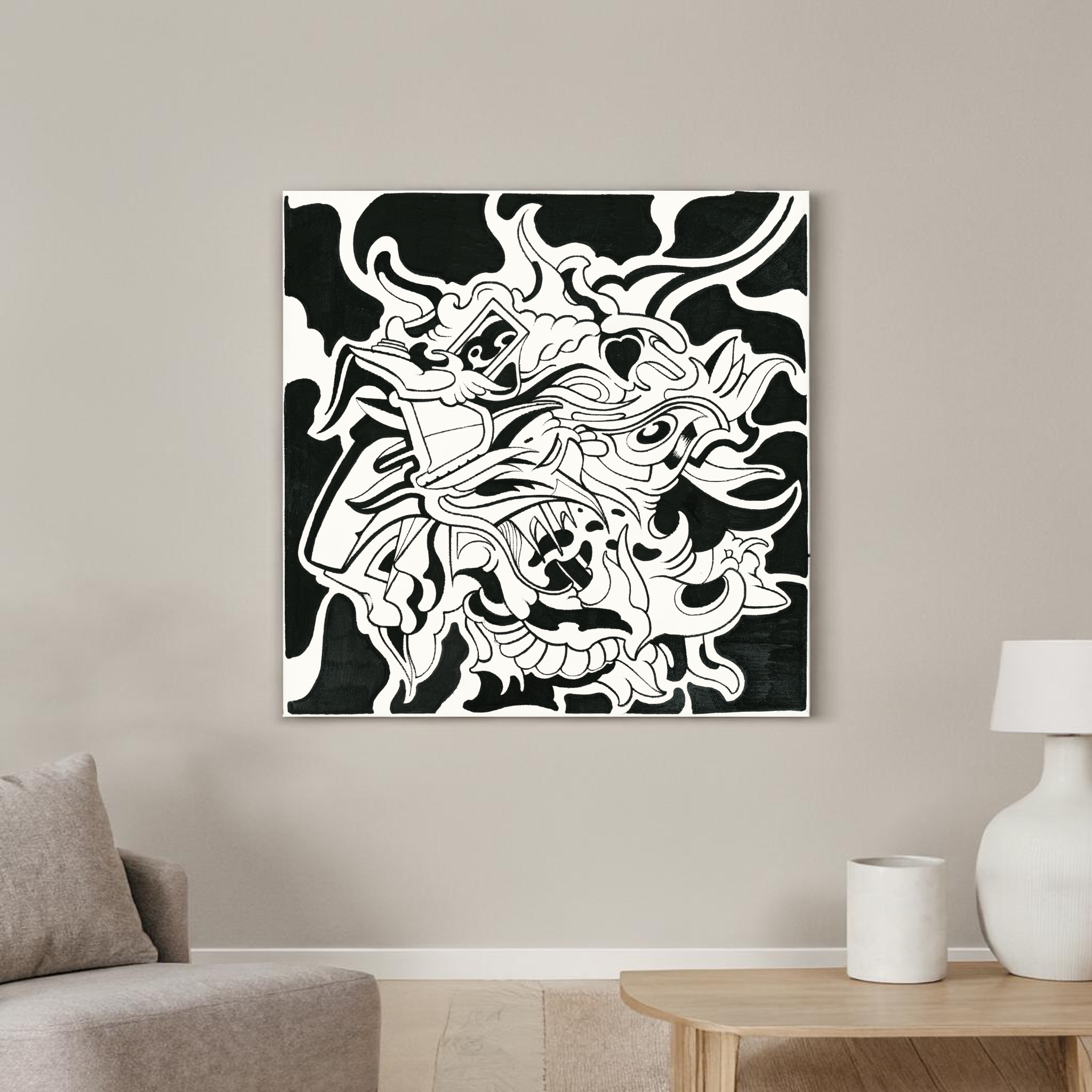 Error Margin - Canvas Print