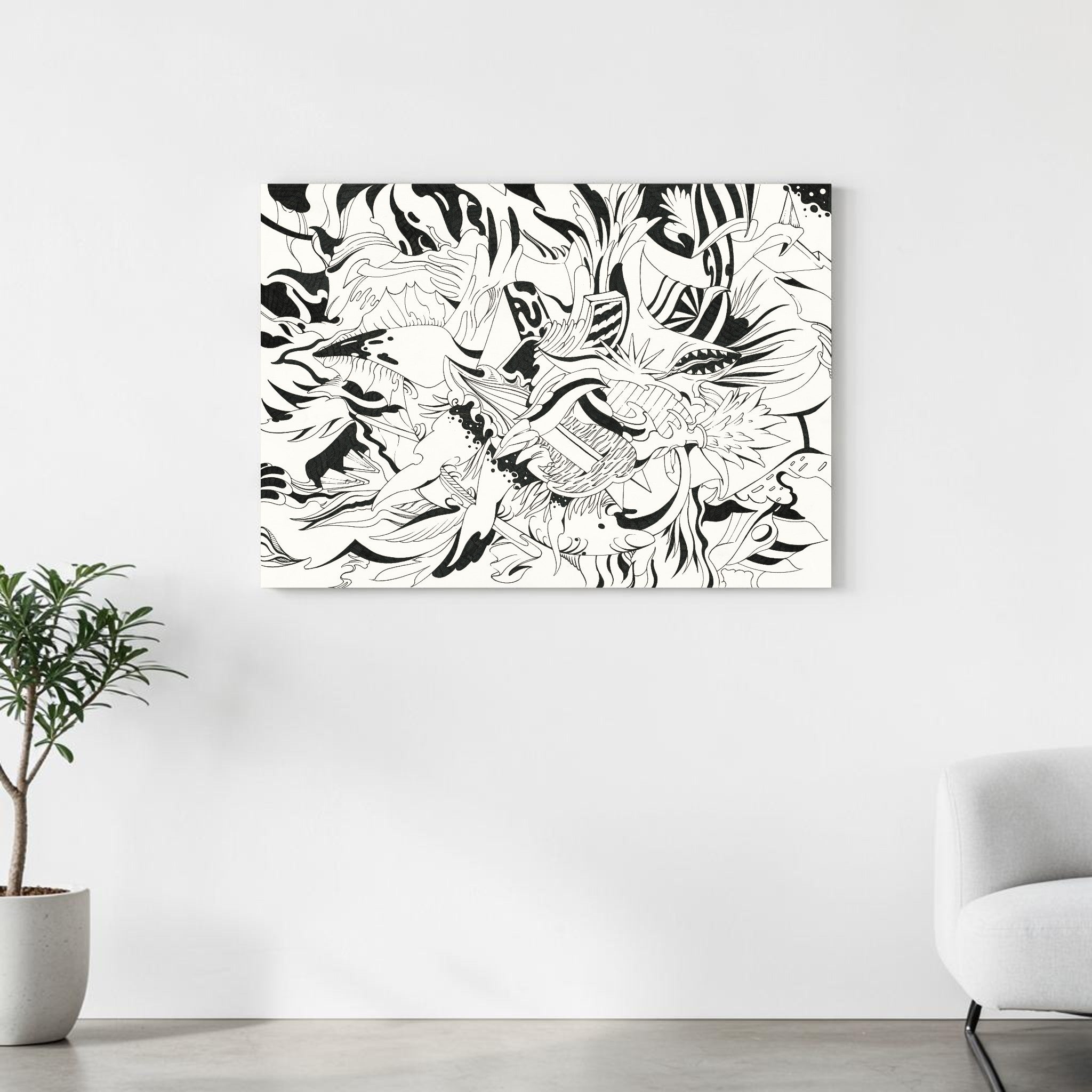 Expanding Field - Canvas Print
