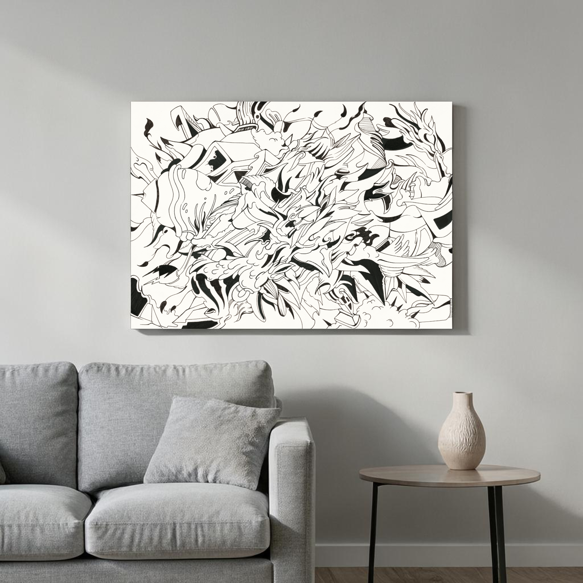 Impact Field - Canvas Print