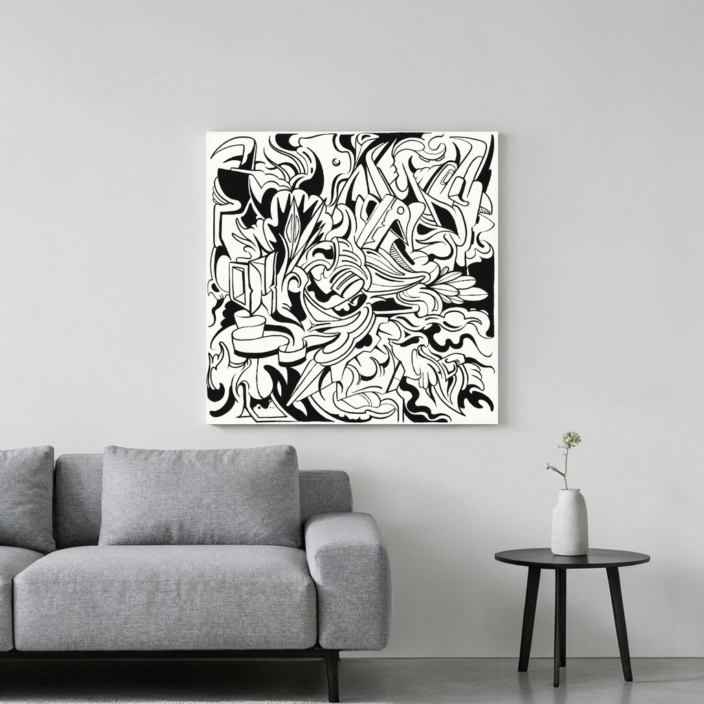Noise - Canvas Print
