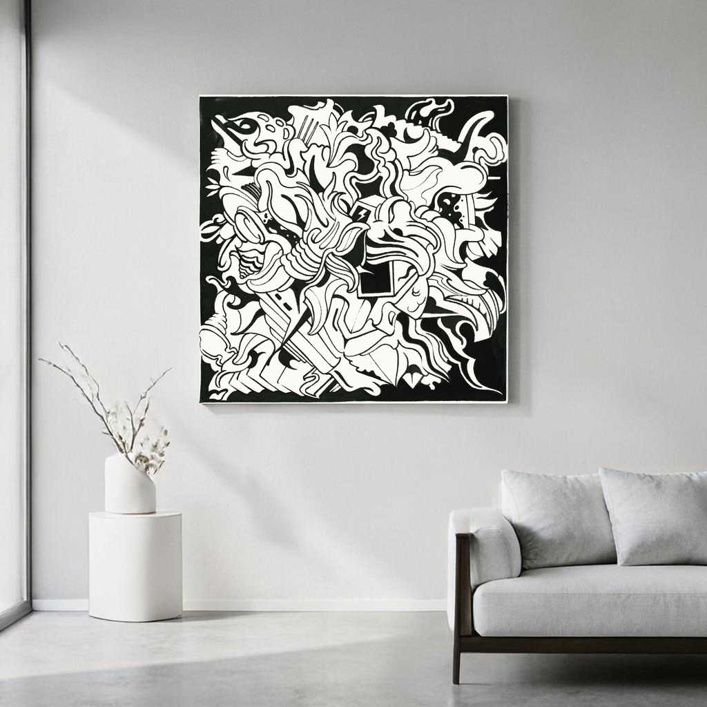 System - Canvas Print