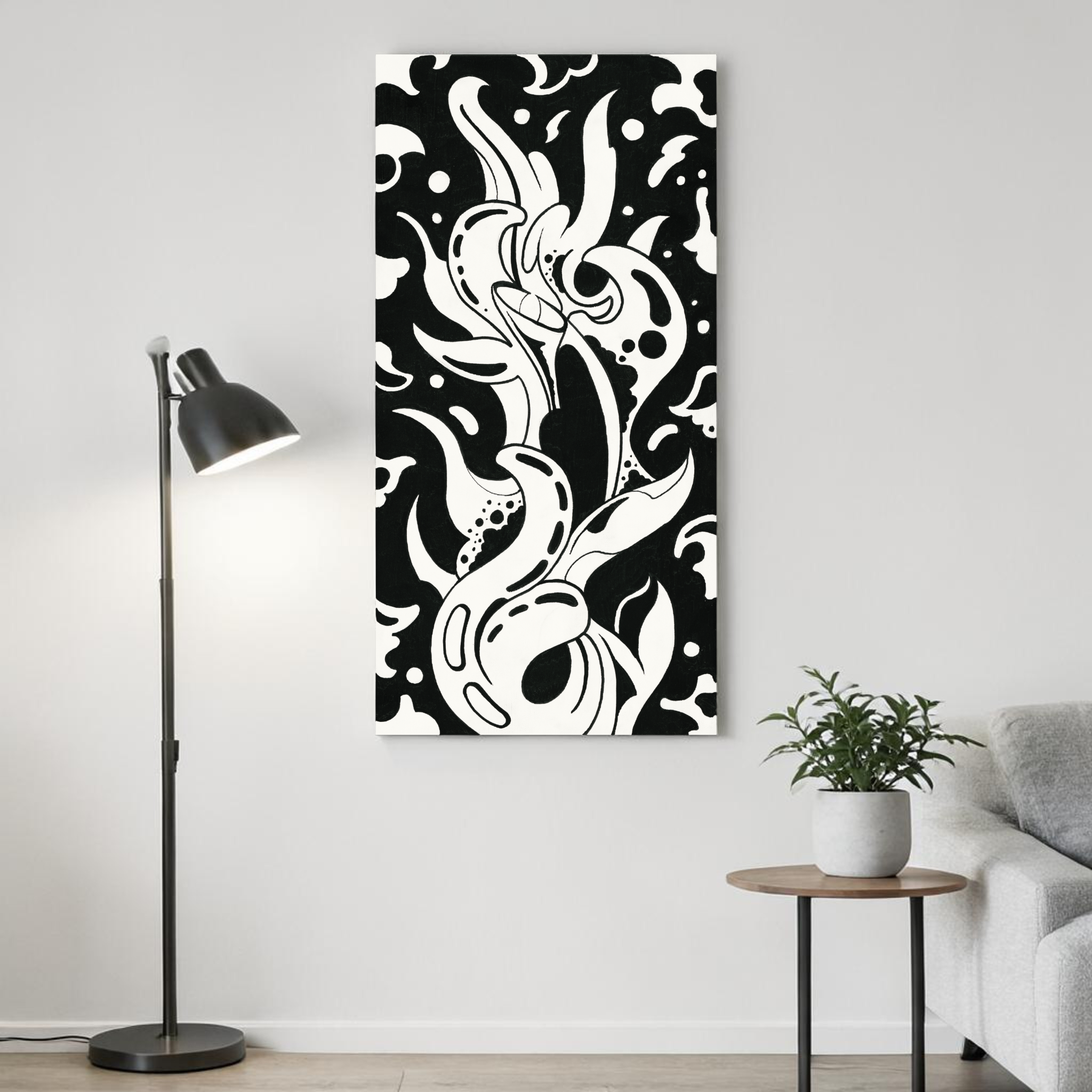 Uprooted Motion - Canvas Print